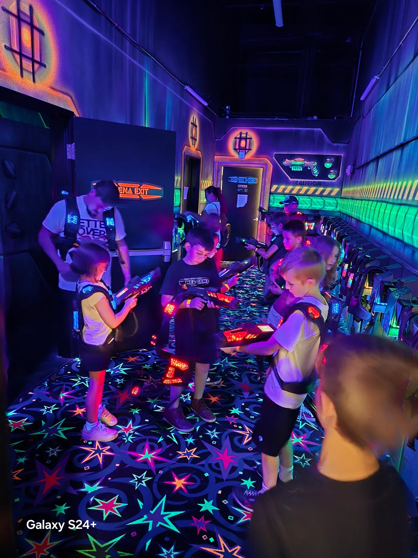 Kids birthday laser tag party at SacTag Sacramento